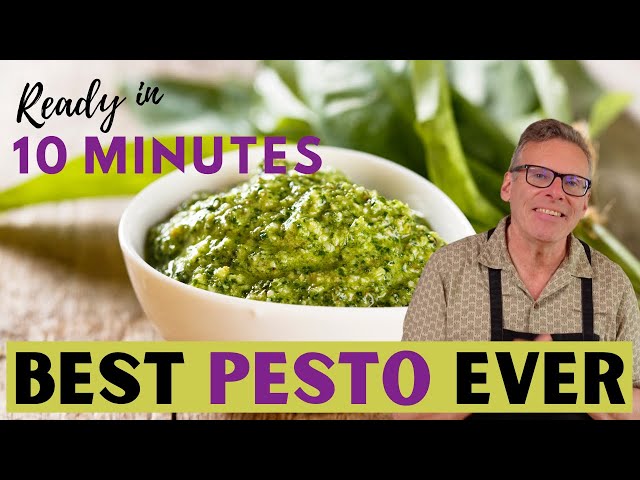 Genovese Pesto | Mediterranean Diet Recipes