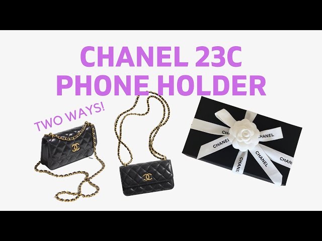 Chanel 23C Phone Holder Unboxing with Modshots (AP3106)