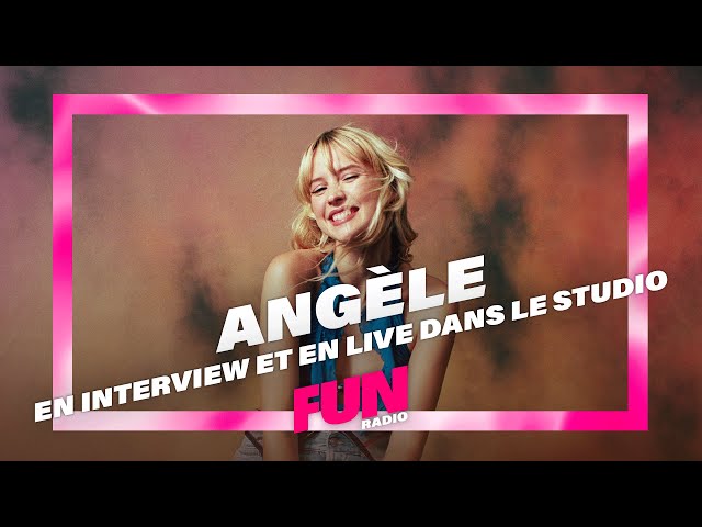Angèle interprète "Bruxelles je t'aime" dans Le Studio Fun Radio