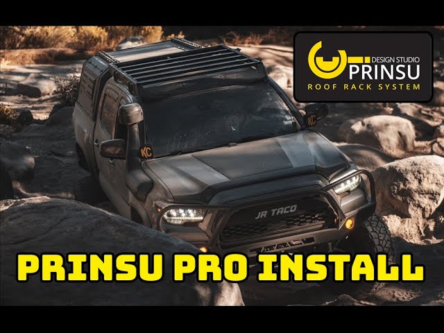 PRINSU PRO RACK How To Install In Depth On A 2016+ Toyota Tacoma 3rd Gen