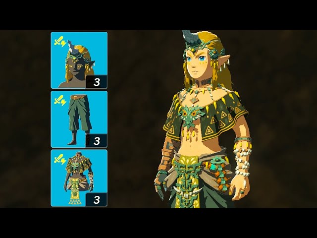 Zelda: Tears of the Kingdom - Charged Armor Set Location