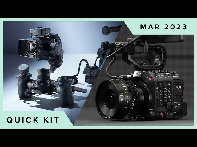 DJI Ronin 4D Flex, New RED & Sony Cameras, Canon C Series Price Drops & More! Quick Kit | March 2023