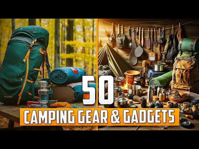 50 Amazing Camping Gear & Gadgets Available on Amazon