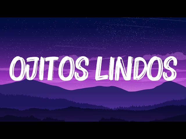 Bad Bunny - Ojitos Lindos (La Letra / Lyrics) ft. Bomba Estéreo