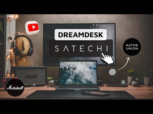 МІЙ РОБОЧИЙ СТІЛ | DreamDesk Setup by SATECHI | MARSHALL | Native Union