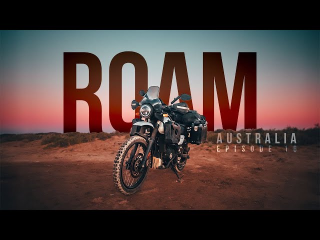 Riding across Australia, heading to Karijini, solo motorcycle camping adventure S2 Episode 16