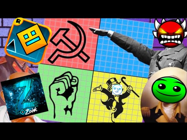 The Geometry Dash CONTROVERSY Political Compass (2.2)