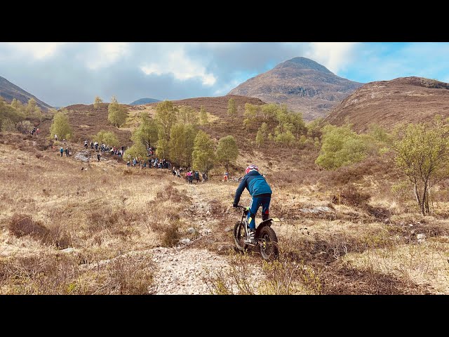 Scottish Six Days Trial 2024.  Day 1, Cameron Hill