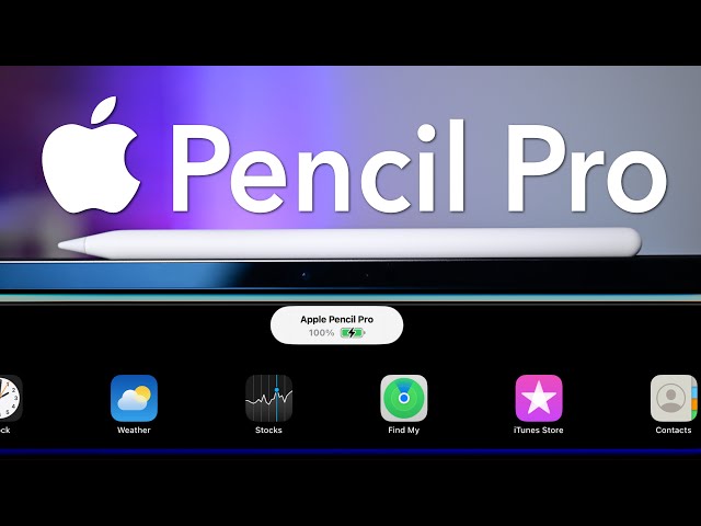 Everything Apple Pencil Pro -- Full Guide & Review