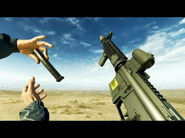 Battlefield Hardline All Rare Secret Weapon Reload Animations