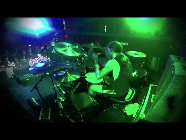 Sylosis - 'Different Masks On The Same Face' Drum Cam - Scotland, 2016