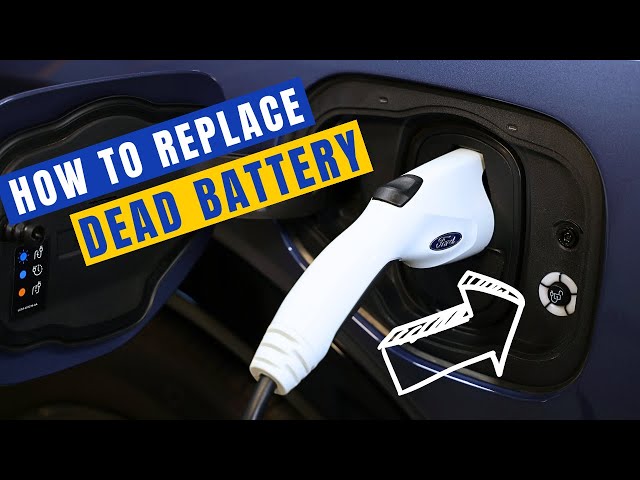 How To Revive A Dead Mustang Mach E | Replacing The 12v Battery