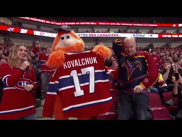Switched a Fans Kovalchuk Jersey - Montreal Canadiens