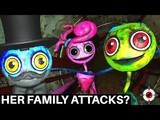 What if the Mommy Long Legs Family Attacked Us All at Once in Poppy Playtime Chapter 2?