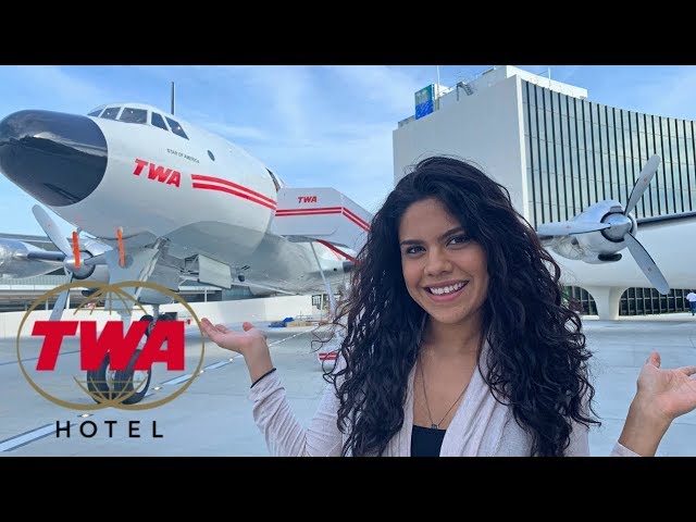 TWA Hotel JFK- Is NYC's New RETRO AIRPORT HOTEL Worth It?  (We Spent The Night To Find Out !)