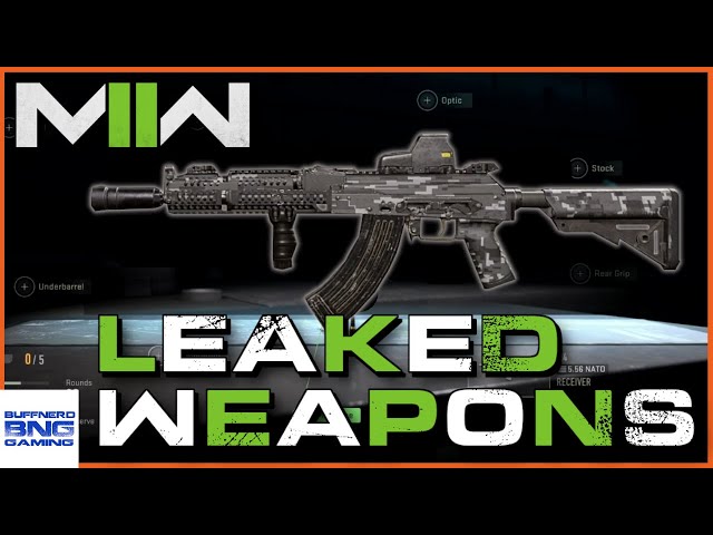 New Leaked Weapons & DMZ Content - Modern Warfare II