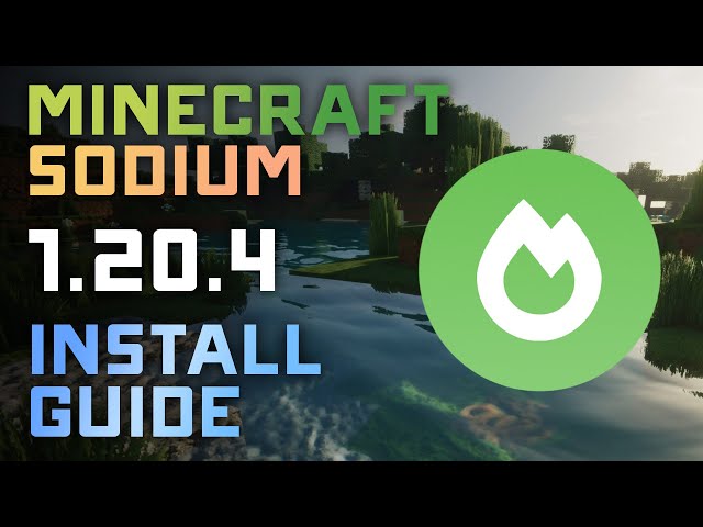 How to Install Sodium & Fabric Mod Loader 1.20.4 Minecraft - 2014 Guide