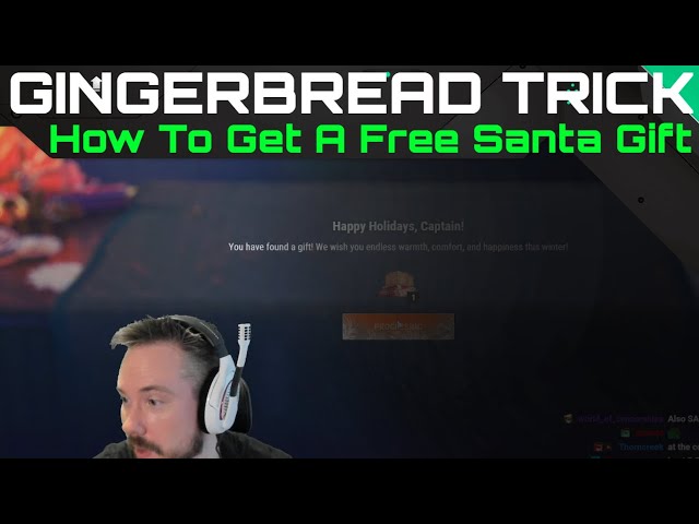 How To Get A Free Santa Gift - Gingerbread Trick