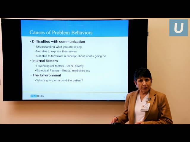 Aggressive Behavior in People with Dementia | Linda Ercoli, PhD | UCLAMDChat