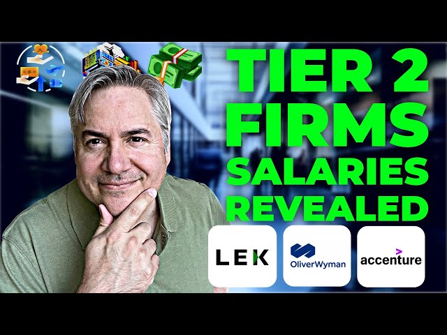 Ultimate Guide to Salaries of Tier 2/Mid-tier Firms Like Accenture, LEK, etc. (2024)