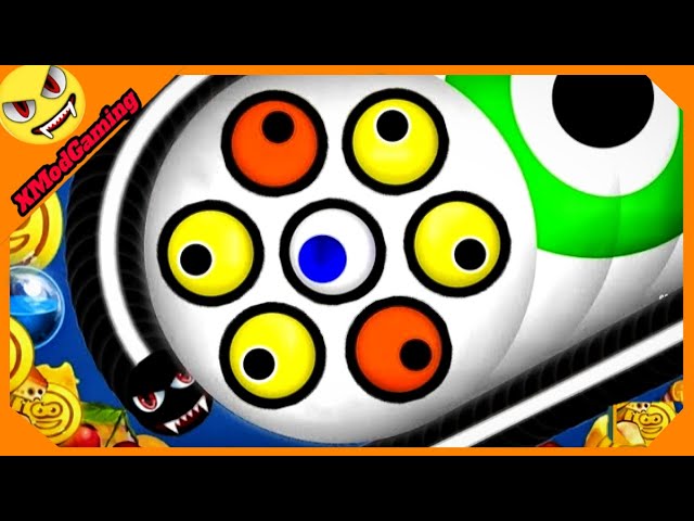 🐍 WORMATE ZONE.IO - Rắn Săn Mồi # BIGGEST SNAKE - Epic Worms Zone Best Gameplay - XModGaming