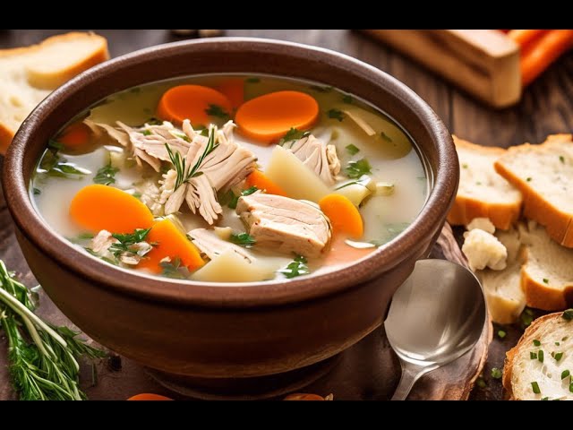 Cooking with Chef Bryan: Chicken Noodle Soup with Homemade Noodles