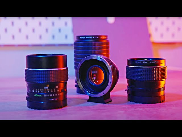Epic mediumformat lenses on your mirrorless camera. Kipon Baveyes Mamiya 645 Speedbooster