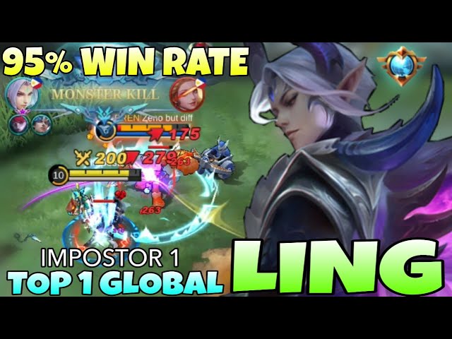 95% WIN RATE LING SUPER FAST HAND COMBO | TOP 1 GLOBAL LING GAMEPLAY | LING BEST BUILD 2022 | MLBB