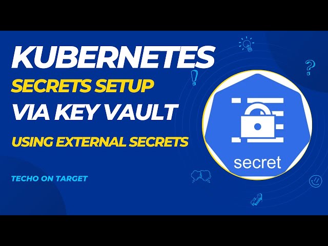 Kubernetes Secrets setup from Azure Key vault using External Secrets, SecretStore #SecretAutomation