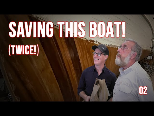 COLD-MOLDING A WOOD BOAT!! Restoring a 1929 Elco 50 Boat - TWICE!!