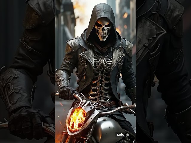 What Ghost Rider would look like if he became an assassin