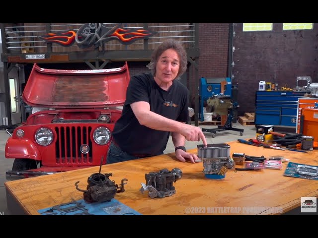 Stacey David Gearz TV: Jeepster Carburetor Upgrade