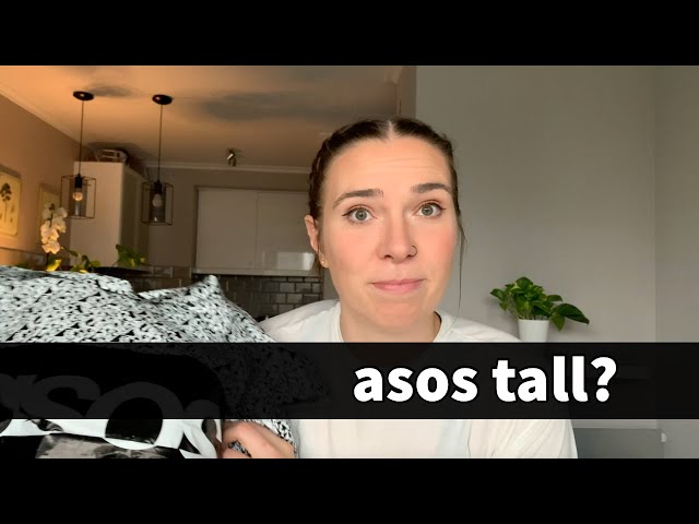 ASOS TALL HAUL | Is their Tall section LEGIT?