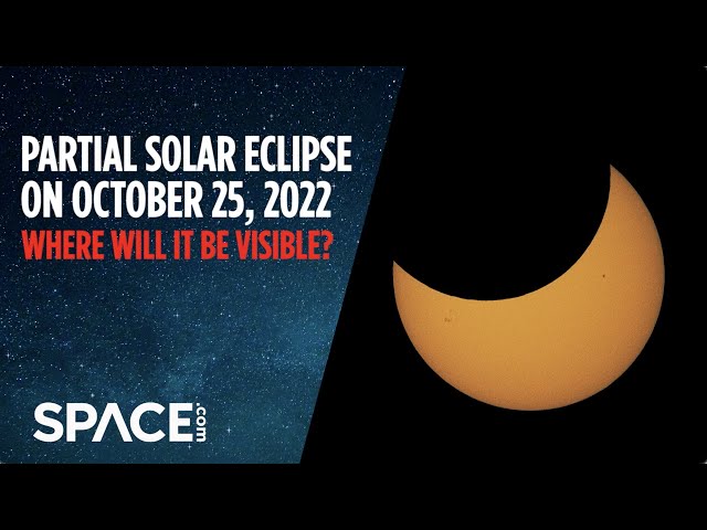 Partial Solar Eclipse on October 25th! Where will it be visible?