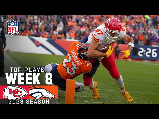 Kansas City Chiefs Top Plays vs. Denver Broncos | 2023 Regular Season Week 8