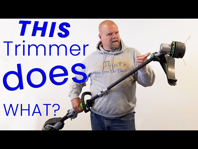 This Weed Trimmer Can Do What!? | Auto String Release ~ NO BUMP