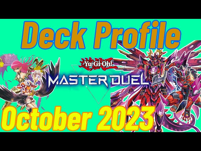 Harpie Kashtira Master Duel Deck Profile! - October 2023 with Arise-Heart! - Yu-Gi-Oh! MD