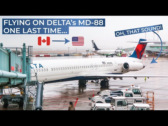 TRIPREPORT | Delta (ECONOMY) | McDonnell Douglas MD-88 | Toronto Pearson - Atlanta