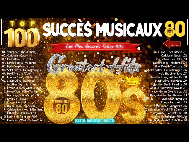 Le Meilleur De La New Wave 80 - 80s Music Greatest Hits - Succès Musicaux Des Années 80