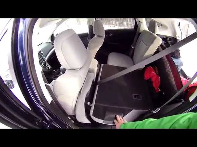 2015 Honda CR-V folding rear seat system