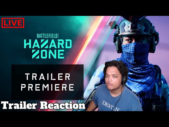 Battlefield 2042 HAZARD ZONE TRAILER REACTION LIVE!!