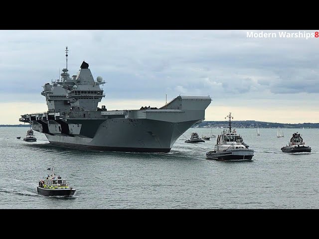 HMS Prince of Wales Returns! UK's Mighty Warship Restored