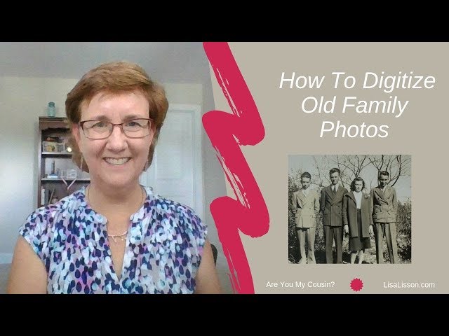 How To Digitize Old Family Photos - Preserve Your Photos For Future Generations!