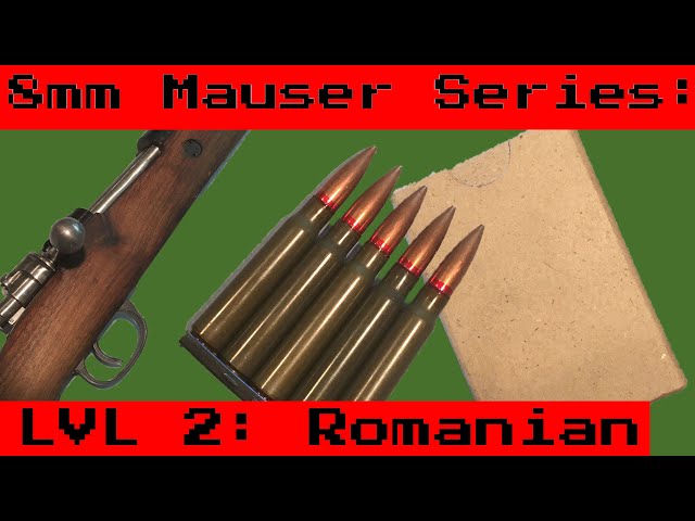 Surplus 8mm Ammo Review: Romanian Surplus 154ish grain