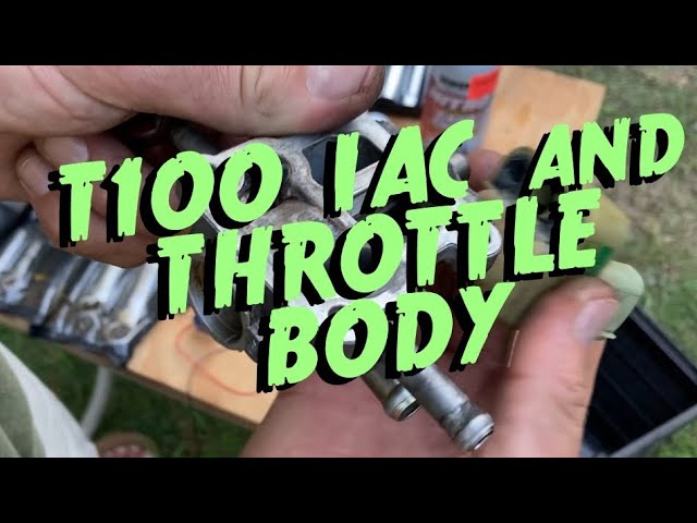 1996 TOYOTA T100 IAC Idle Air Control Valve & Throttle Body