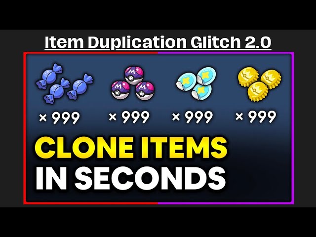Updated Item duplication glitch in Pokémon Scarlet & Violet