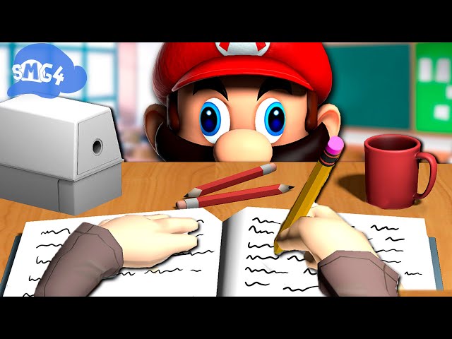 SMG4: Studying for Exams...But you're friends with Mario