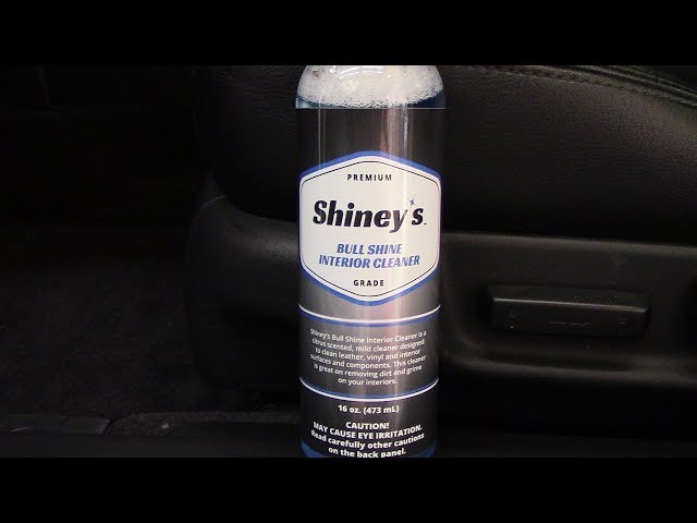 Shiney's Bull Shine Interior Cleaner Review!