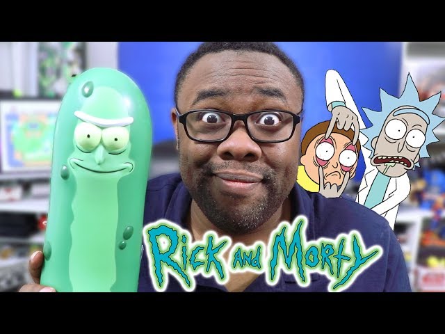 RICK AND MORTY Sent Me Stuff from GameStop (Mystery Unboxing)