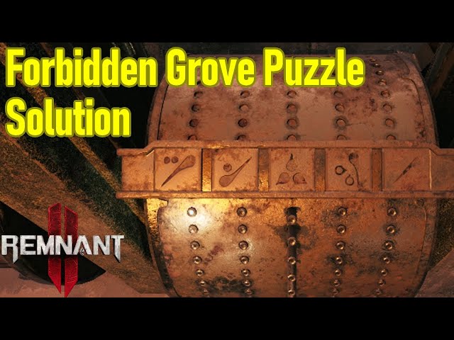 Remnant 2 Forbidden Grove music puzzle / bridge puzzle solution guide